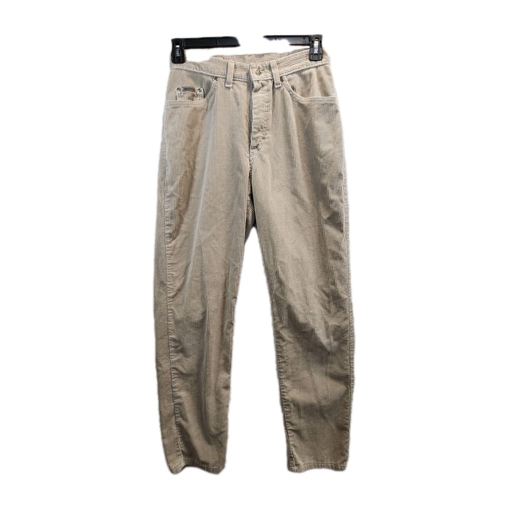 Lee Corduroy Pants Womens Size 12M Riveted Brown Tan